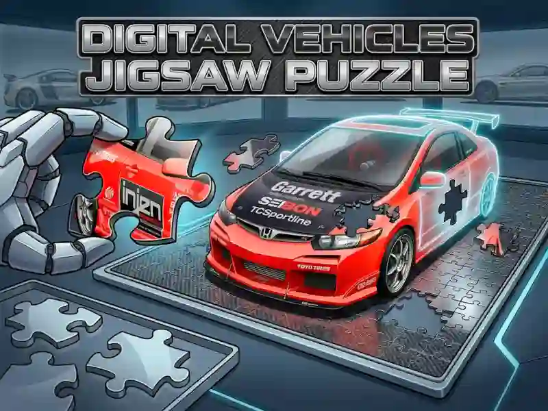 Jwèt Digital Vehicles Jigsaw Puzzle sou entènèt