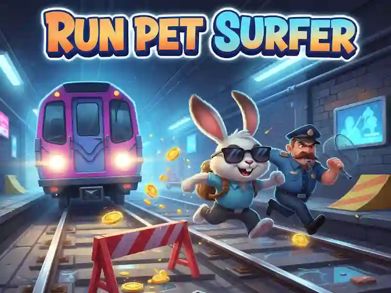 Jwèt Run Pet Surfer sou entènèt