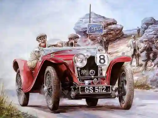 Jwèt Vintage Cars Puzzle sou entènèt