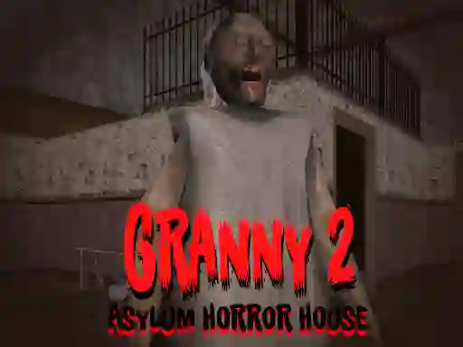 Jwèt Granny 2 Asylum Horror House sou entènèt