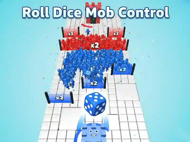 Jwèt Roll Dice Mob Control sou entènèt