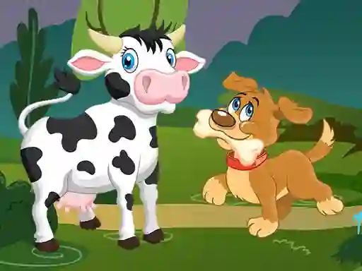 Jwèt Domestic Animals Memory sou entènèt