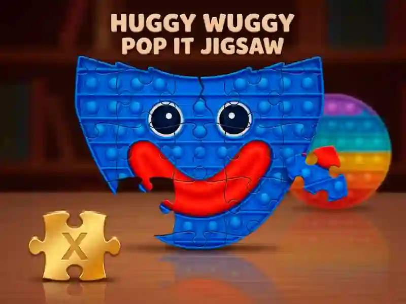 Jwèt Huggy Wuggy Pop It Jigsaw sou entènèt