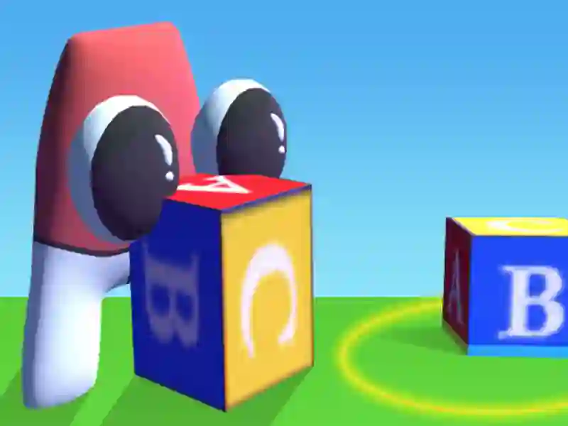 Jwèt Alphabet: Room Maze 3D sou entènèt