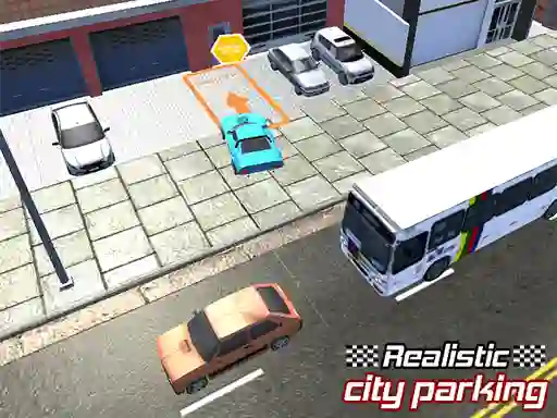 Jwèt Realistic City Parking sou entènèt