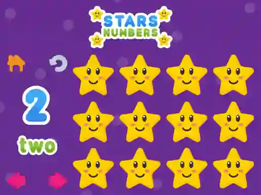 Jwèt Stars Numbers sou entènèt