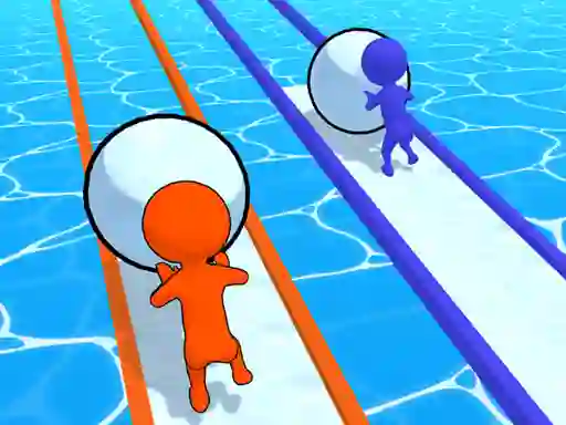 Jwèt Snowball Racing sou entènèt