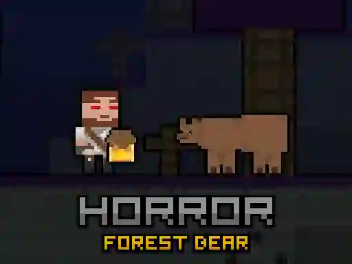 Jwèt Horror Forest Bear sou entènèt