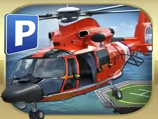 Jwèt Helicopter Parking & Racing Simulator sou entènèt