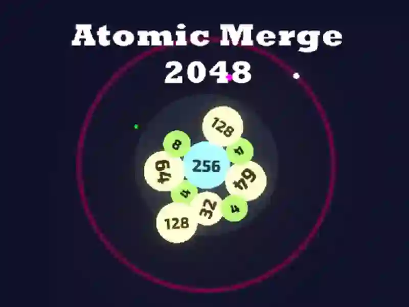 Jwèt Atomic Merge 2048 sou entènèt