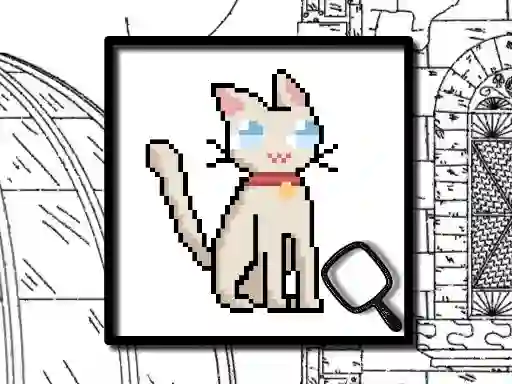 Jwèt Hidden Kitty sou entènèt