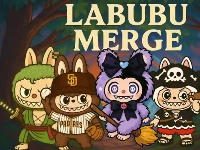 Jwèt Labubu Merge sou entènèt