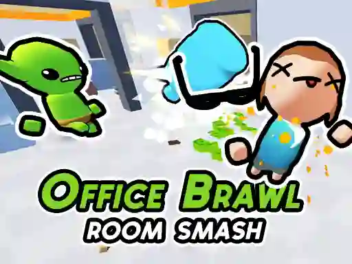 Jwèt Office Brawl Room Smash sou entènèt