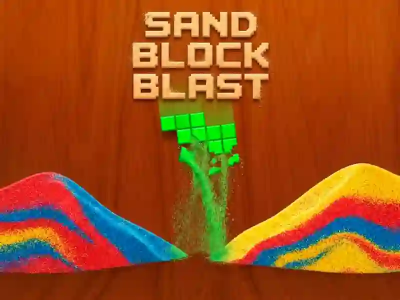 Jwèt Sand Block Blast sou entènèt