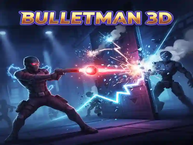 Jwèt BulletMan 3D sou entènèt