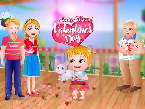 Jwèt Baby Hazel Valentine's Day sou entènèt