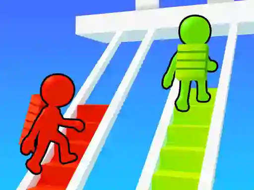 Jwèt Ladder Race 3D sou entènèt