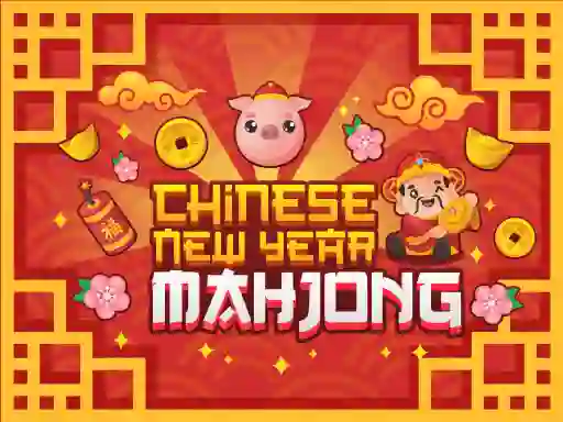 Jwèt Chinese New Year Mahjong sou entènèt