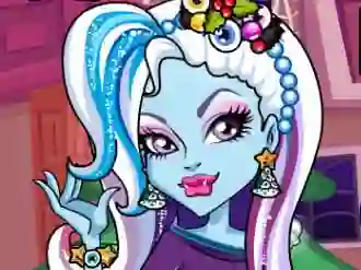 Jwèt Monster High Christmas Party sou entènèt