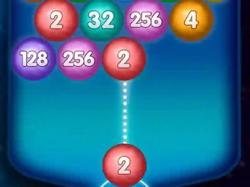 Jwèt Number Bubble Shooter sou entènèt