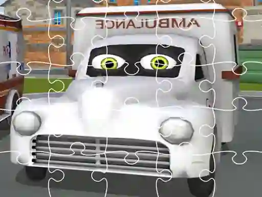 Jwèt Ambulance Trucks Jigsaw sou entènèt