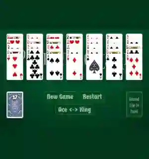 Jwèt Patience Solitaire sou entènèt
