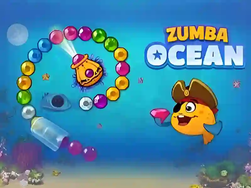 Jwèt Zumba Ocean sou entènèt