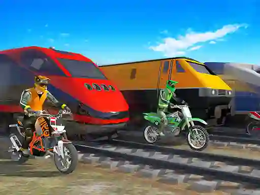 Jwèt Bike vs Train sou entènèt