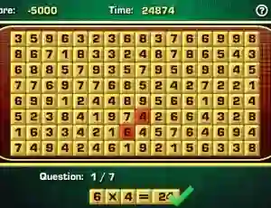 Jwèt Arithmetic Game sou entènèt