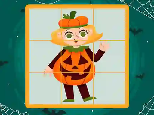 Jwèt Halloween Puzzles sou entènèt
