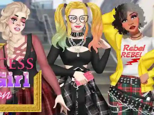 Jwèt Princess E-Girl Fashion sou entènèt