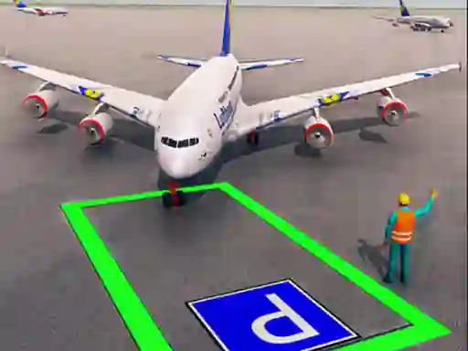 Jwèt Air Plane Parking 3d sou entènèt