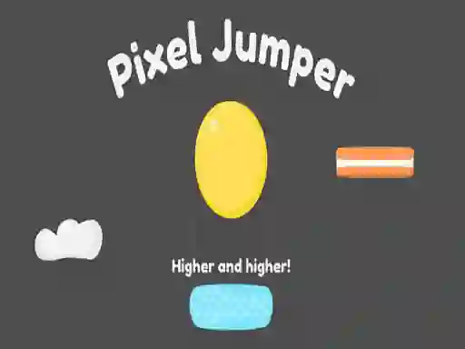 Jwèt Pixel Jumper sou entènèt
