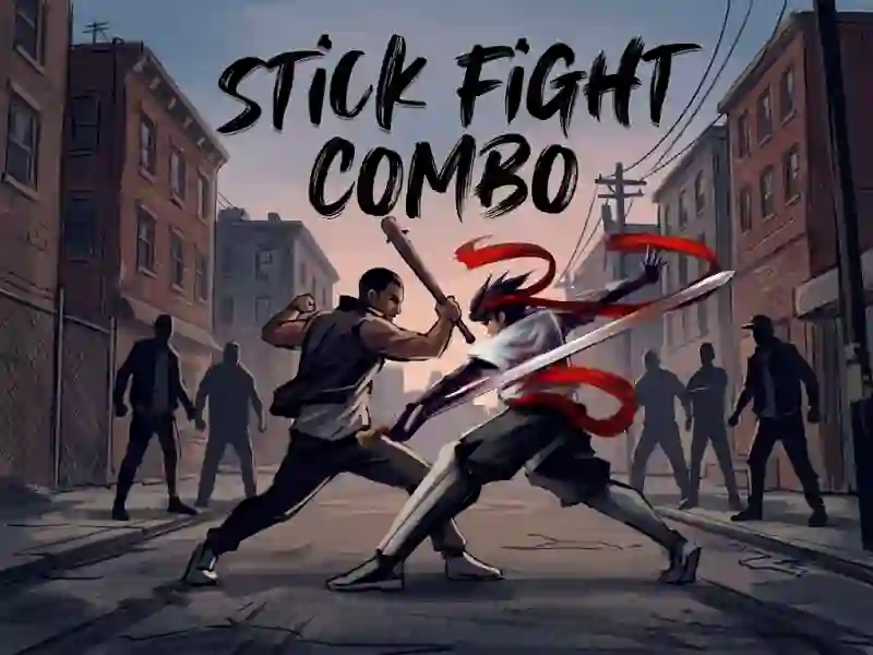 Jwèt Stick Fight Combo sou entènèt