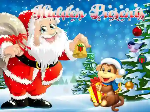 Jwèt Santa Hidden Presents sou entènèt