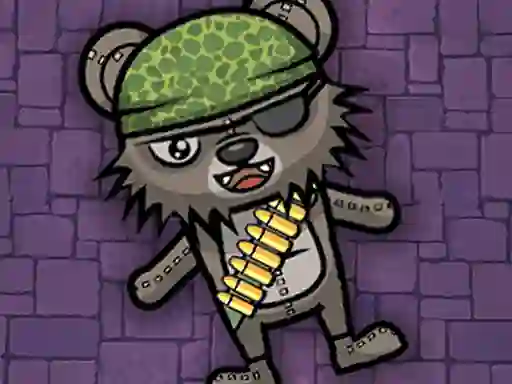 Jwèt Zombies Bears Shooting sou entènèt