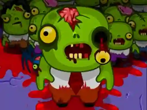Jwèt Crossy Road Zombies sou entènèt