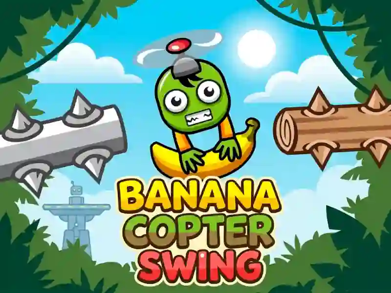 Jwèt Banana Copter Swing sou entènèt