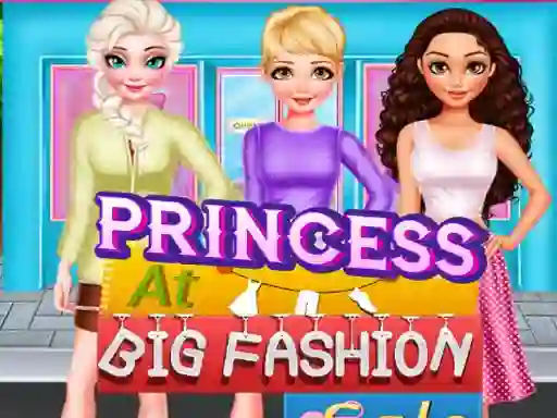 Jwèt Princess Big Fashion Sale sou entènèt