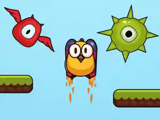 Jwèt Happy Bird Jump sou entènèt