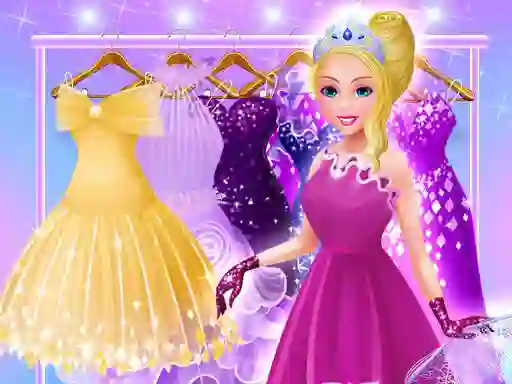 Jwèt Cinderella Dress Up sou entènèt