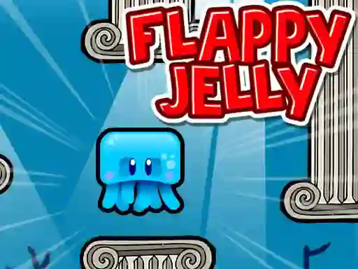 Jwèt Flappy Jelly sou entènèt