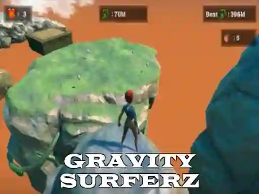 Jwèt Gravity Surfer sou entènèt