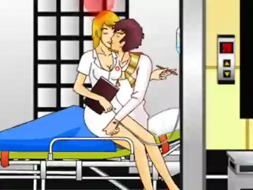 Jwèt Nurse Kissing 2 sou entènèt