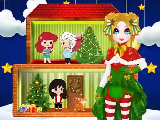 Jwèt Christmas Puppet Princess House sou entènèt