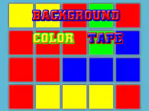 Jwèt Background Color Tape sou entènèt