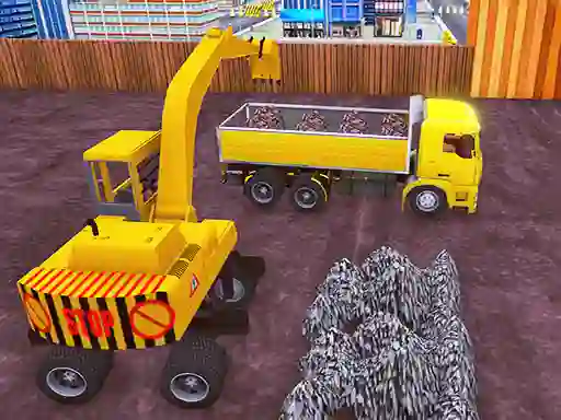 Jwèt City Construction Simulator Master 3D sou entènèt