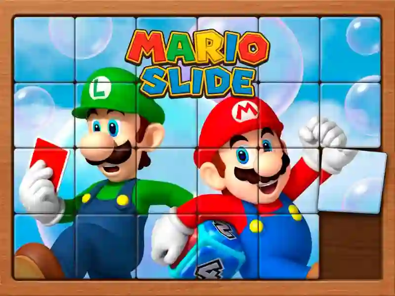 Jwèt Mario Slide sou entènèt