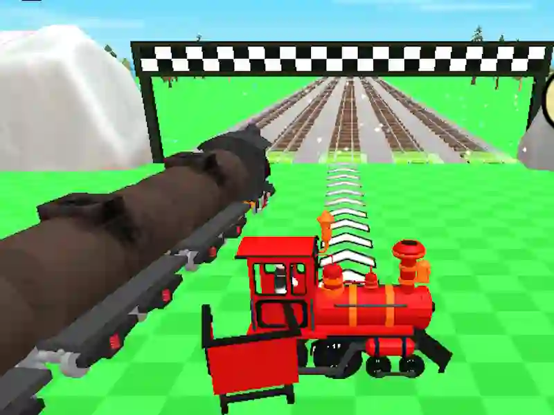 Jwèt Obby: Training on the Train sou entènèt