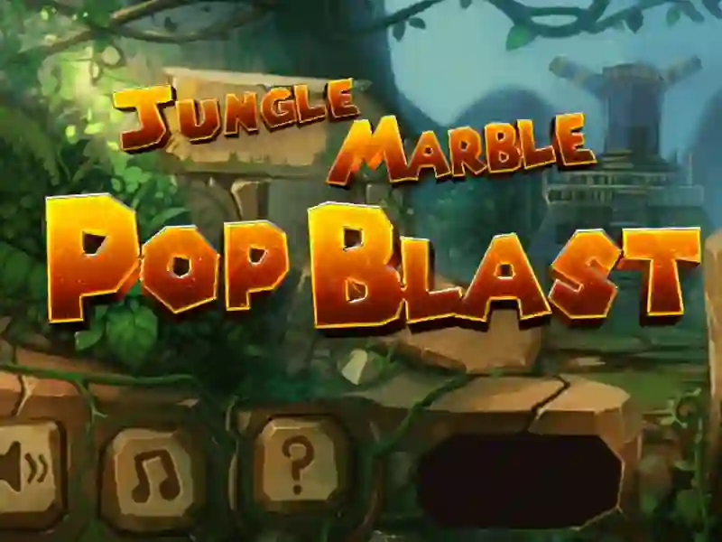Jwèt Jungle Marble Pop Blast sou entènèt
